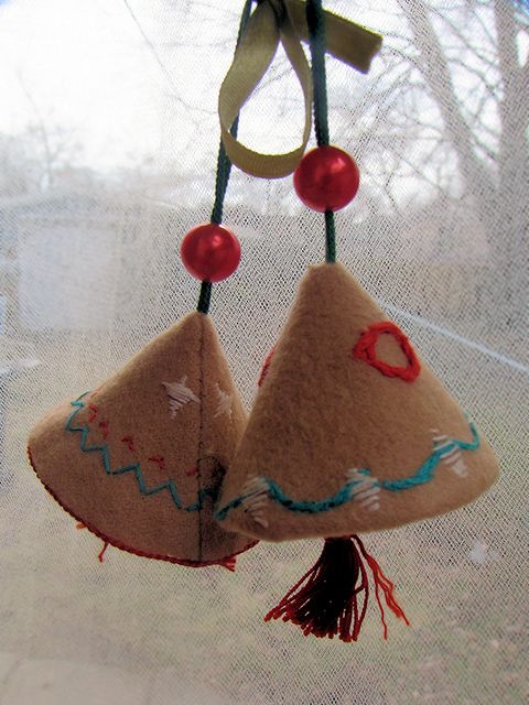 Войлочные колокольчики-юрты